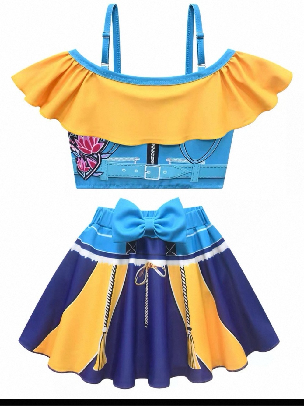 kpop demon hunter swimsuit 7T